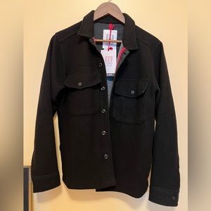 Topo wool shirt jacket